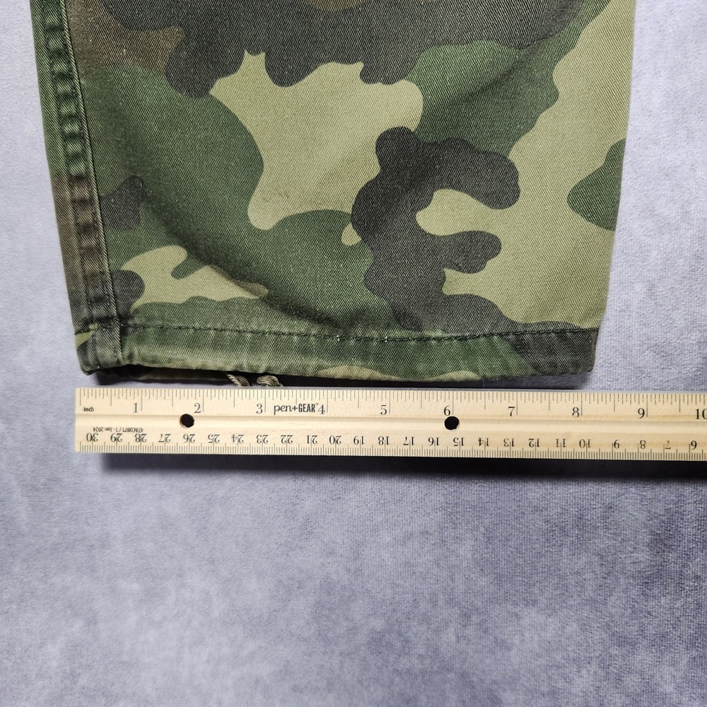 Winchester Mens Camo Cargo Pants 34 Woodland Tactical Hunting Button Fly - Picture 10 of 16